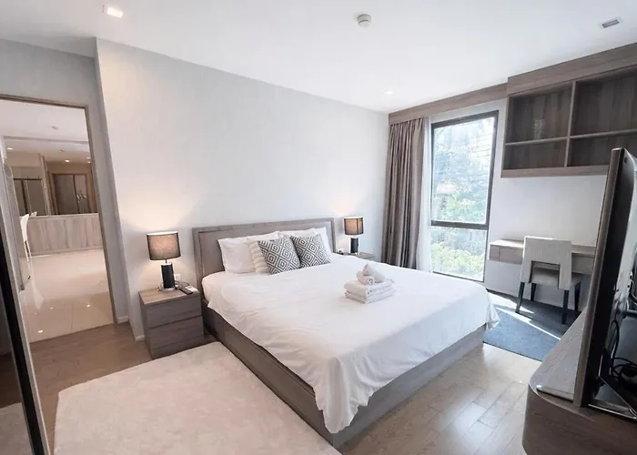Apartamento Spacious 2br With 2 Balconies In Sukhumvit16 Bangkok
